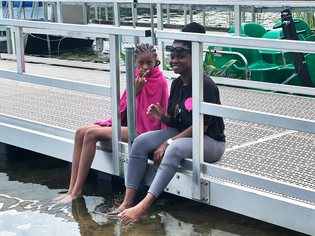 carousel-sitting on dock