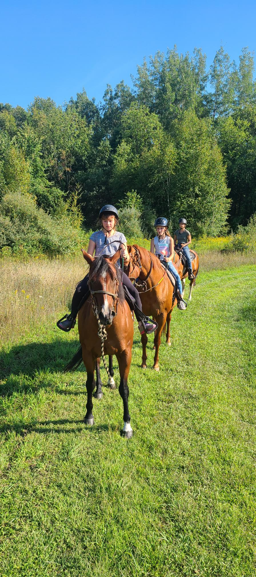 Trail riding is one of our equestrian programs at The Fowler Center