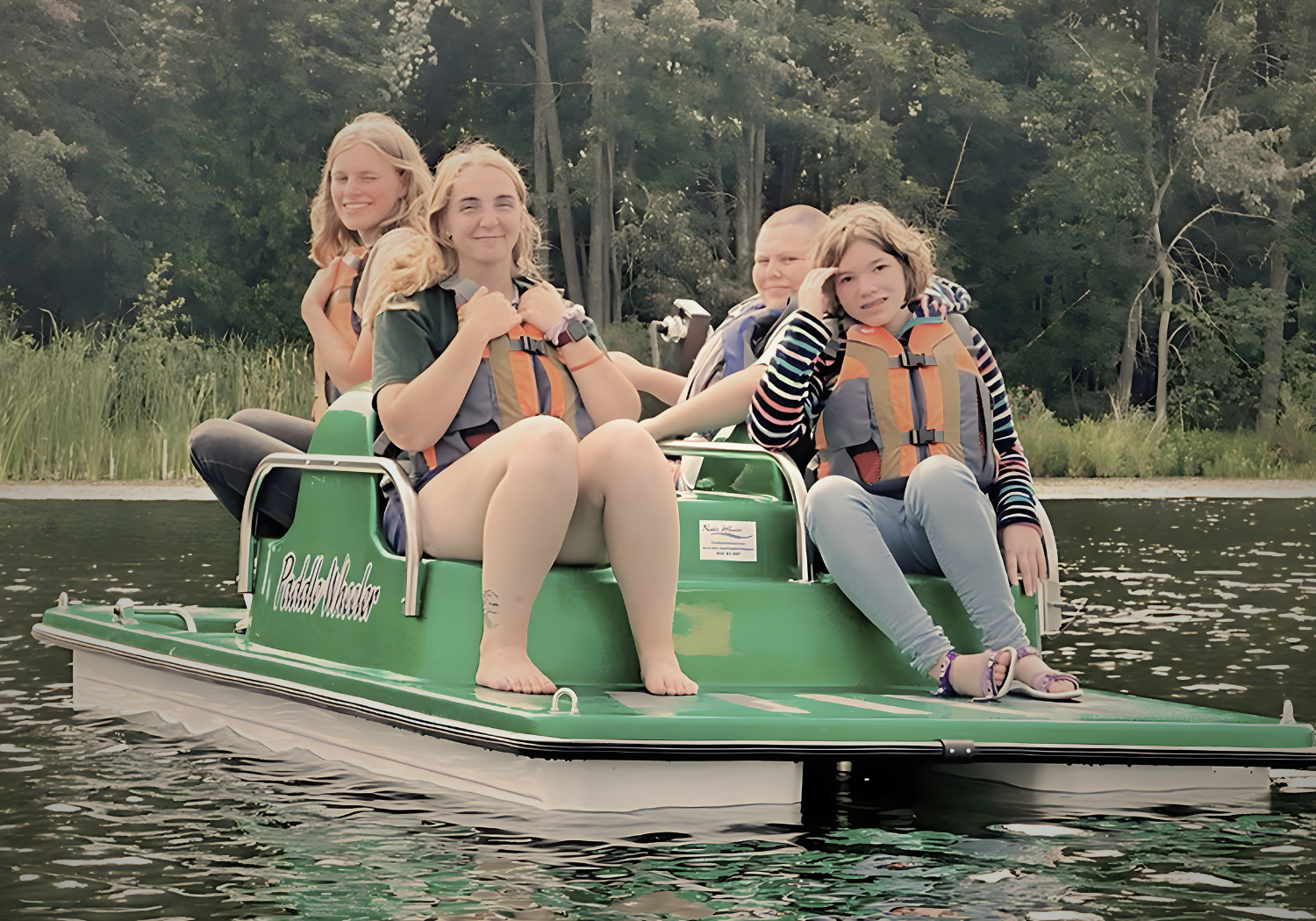 Girls on Lake